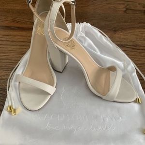 Grace Loves Lace White Dita Heel